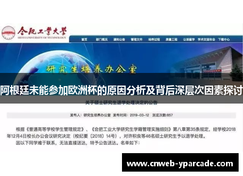 阿根廷未能参加欧洲杯的原因分析及背后深层次因素探讨